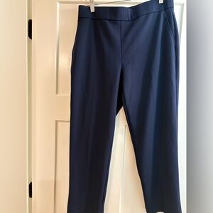 Hilary Radley Dark Blue Cropped Pants